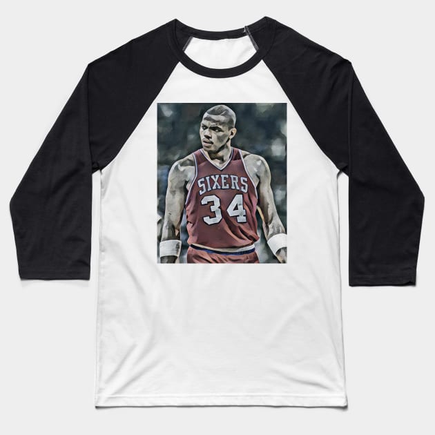 charles barkley Baseball T-Shirt by sepuloh